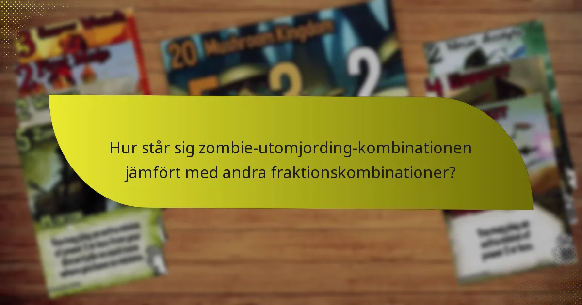 Hur synergiserar zombies och utomjordingar i spel?