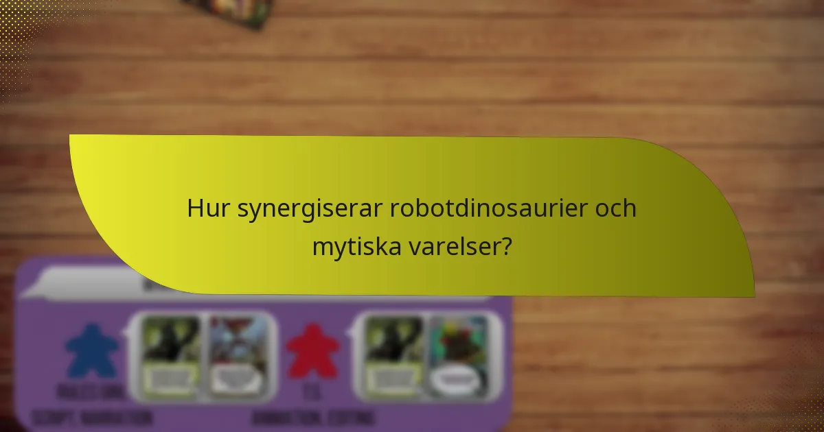 Vilka taktiska strategier kan användas med denna kombination?