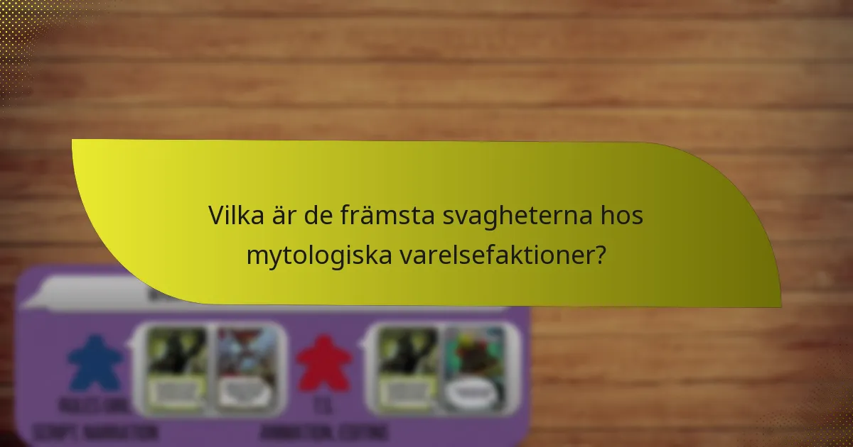 Hur kan strategier utvecklas för att engagera sig med mytologiska varelsefaktioner?