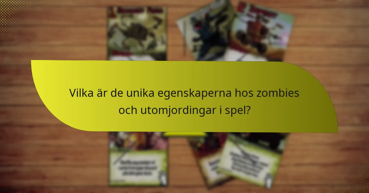 Hur står sig zombie-utomjording-kombinationen jämfört med andra fraktionskombinationer?