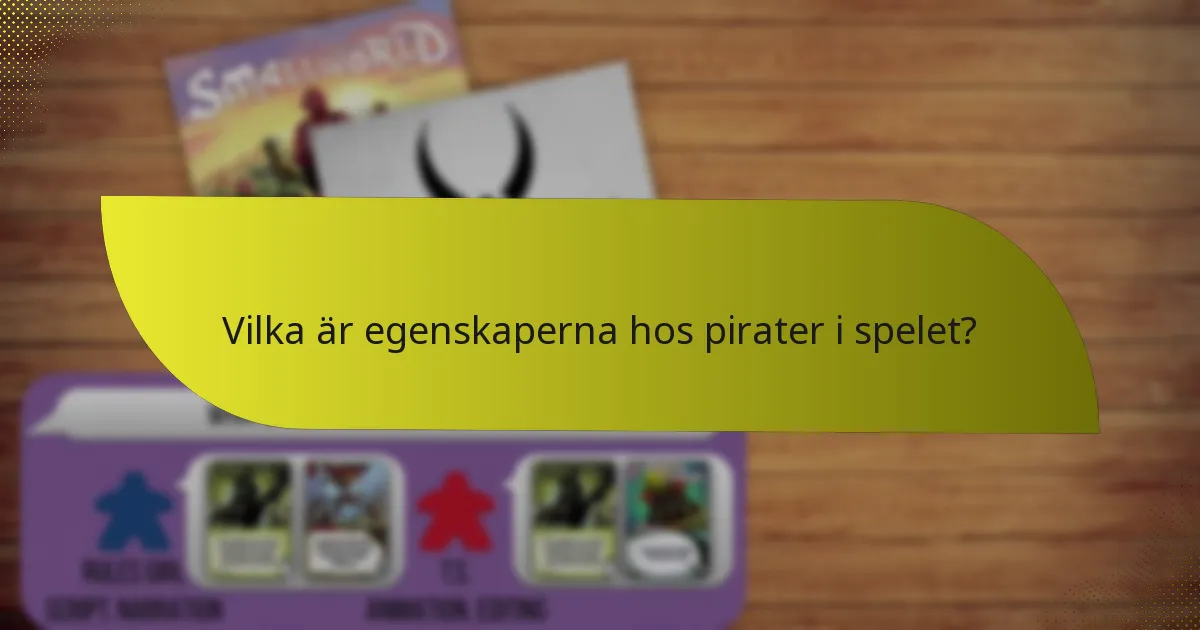 Hur synergiserar pirater och vampyrer i spelet?